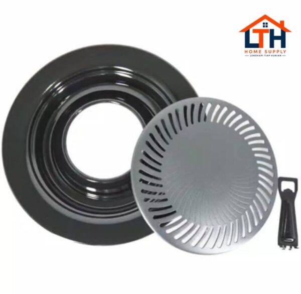 3-368-1.jpg MAXIM ULTRA GRILL / PANGGANGAN TEFLON BULAT MASPION BARBEQUE