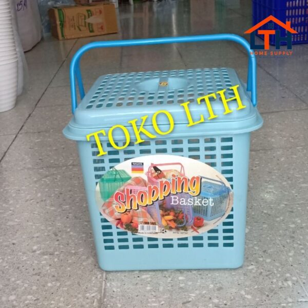 3-378-1.jpg KERANJANG BELANJA PARCEL / SHOPPING BASKET BANGKOK NAGATA / BOX KOTAK TUTUP