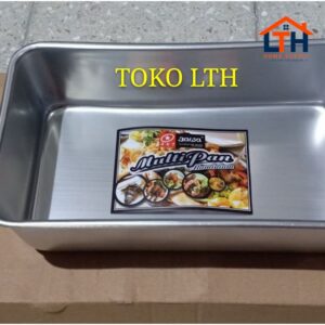 3-393-1.jpg MULTIPAN ALUMUNIUM 31x18 / KOTAK MASAKAN / CAKE PAN / LOYANG