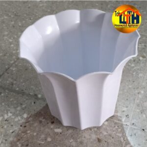 3-397-1.jpg POT LILY 20 CM PUTIH / POT TANAMAN PLASTIK / POT BUNGA