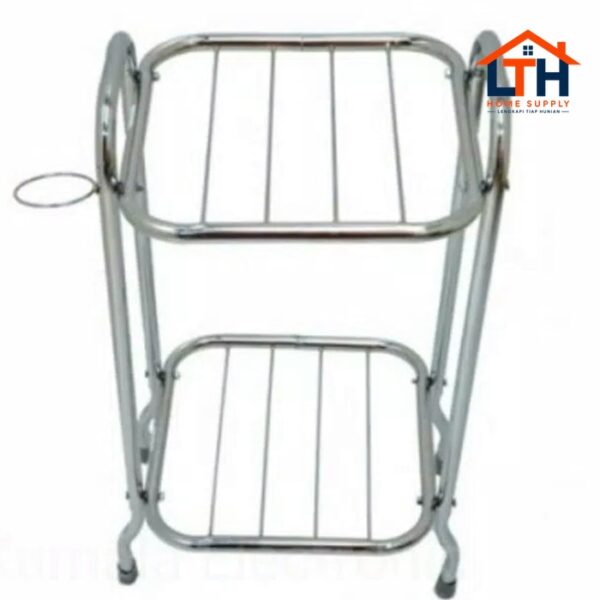 3-405-1.jpg MEJA DISPENSER STAINLESS / RAK DISPENSER / KAKI SERBAGUNA MAGIC COM
