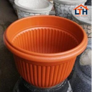 POT PLASTIK 27 CM COKLAT 816 / POT TANAMAN / POT BUNGA