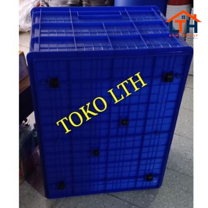 3-426-1.jpg CONTAINER BOX INDUSTRI SERBAGUNA RODA 2224 P GREEN LEAF / KOTAK BAK KOLAM BESAR