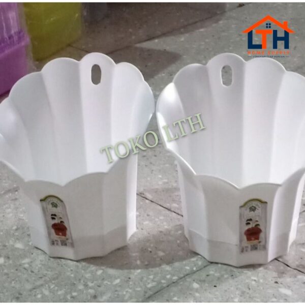 3-433-1.jpg POT GANTUNG / DINDING / TEMPEL AQUILE 6358 GREEN LEAF