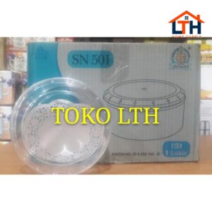 PER 12 PCS TOPLES KUE KERING NUAI SN 501 BULAT POLOS SETENGAH 1/2 KG SN501 BIRU