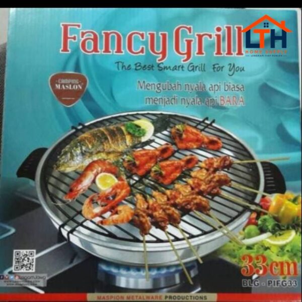 3-449-1.jpg MASPION FANCY GRILL/ALAT PANGGANG 33 cm / PEMANGGANG BBQ SERBAGUNA