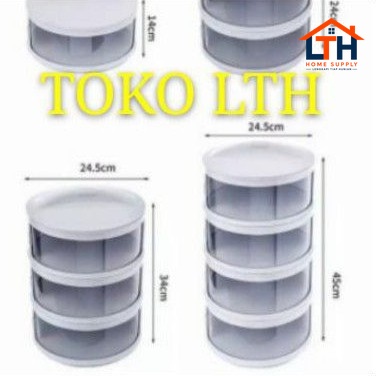 3-473-1.jpg TUDUNG SAJI SUSUN 4 RAK PENUTUP MAKANAN TINGKAT / FOOD COVER TEMPAT LAUK TUTUP MULTI LAYER