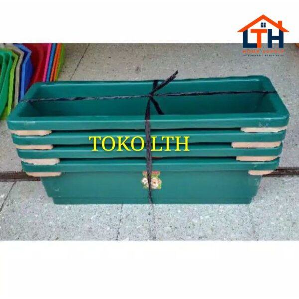 3-48-1.jpg POT BUNGA SEGI PANJANG (SMALL) LION STAR FP-12 / RECTANGULAR POT TANAMAN PLASTIK