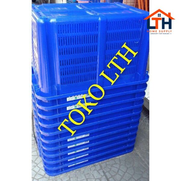 3-485-1.jpg CONTAINER KERANJANG INDUSTRI SERBAGUNA 2209L GREEN LEAF 2209 L KRAT LUBANG