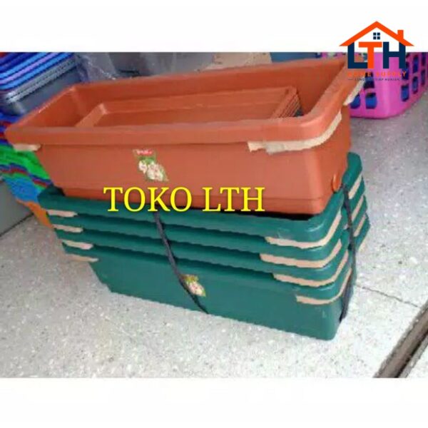 POT BUNGA SEGI PANJANG (Size L) -LION STAR FP-11 RECTANGULAR POT LARGE