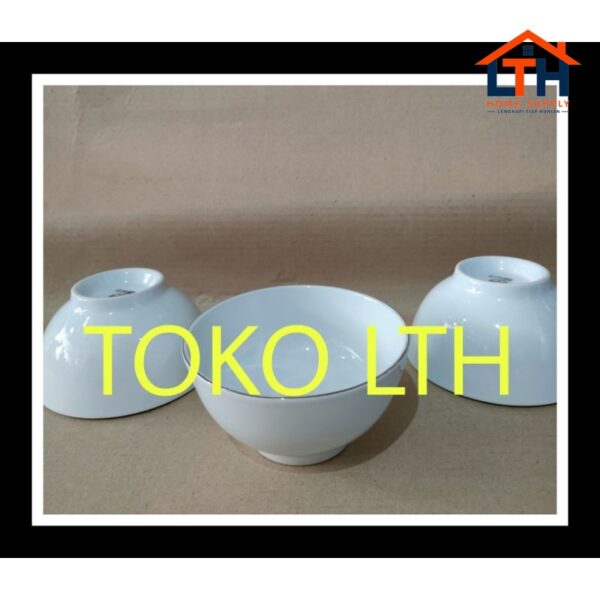 3-507-1.jpg Mangkok Keramik Polos List Emas 5inch (6pcs)