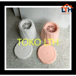 3-521-1.jpg POT BUNGA 21 GESSLER TWIST + ALAS TATAKAN / POT TANAMAN