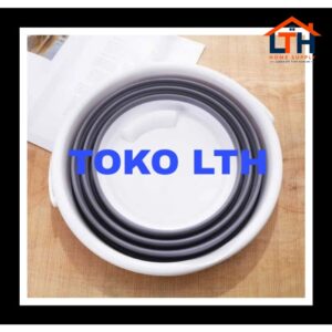 EMBER LIPAT PORTABLE 10 LITER WATER BUCKET FOLDABLE 10L BASKOM TINGGI