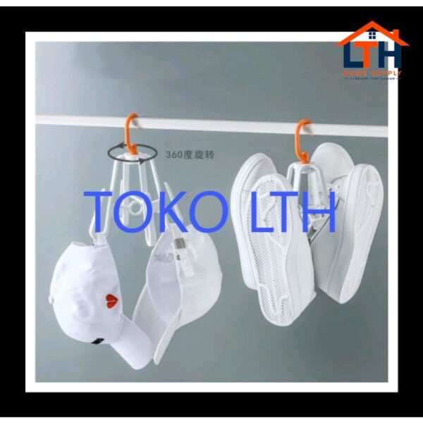 3-539-1.jpg GANTUNGAN JEMURAN SEPATU TOPI HANGER MUlTIFUNGSI