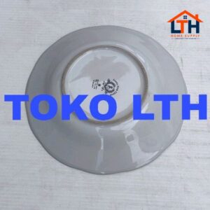 6 PCS PIRING MAKAN KERAMIK 8 INCH AYAM JAGO PORCELAIN PORSELEN 8" LUCKY