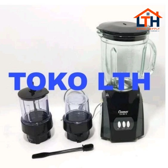 BLENDER COSMOS 3 IN 1 KACA BELING GELAS GLASS CB 282 G CB282G CB 282G 2 LITER