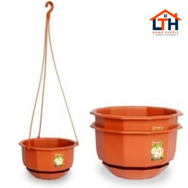 POT GANTUNG GARDENIA 8 inch LION STAR FH-3