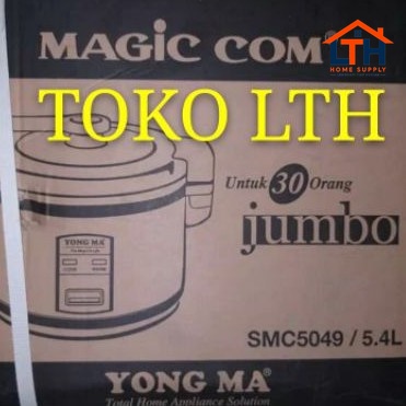 YONG MA YONGMA MAGIC COM RICE COOKER JUMBO BESAR 5.4 LITER SMC5049 SMC 5049 SMC-5049 YMC504