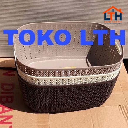 3-645-1.jpg HAWAII MILEA 6701 LARGE KERANJANG SERBAGUNA WADAH BOX PARCEL HAMPERS MULTIPURPOSE