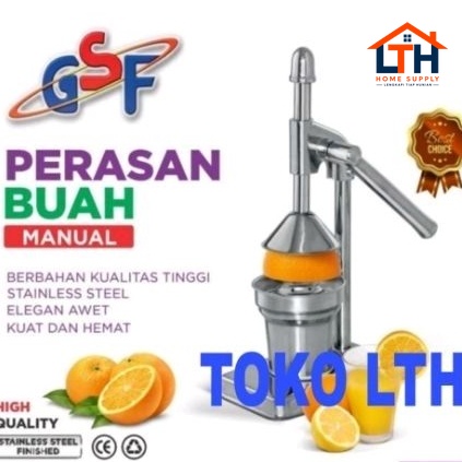 PERESAN JERUK MANUAL MESIN ALAT PERAS JERUK MANUAL HAND PRESS JUICER BUAH GSF