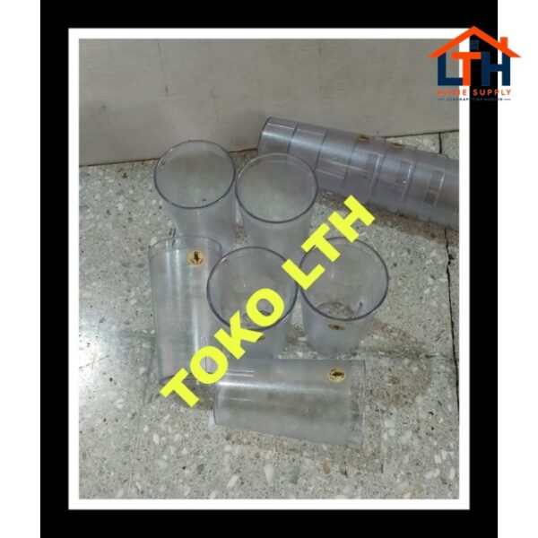 3-658-1.jpg GELAS PLASTIK AKRILIK MIKA 350 ML OWL PLAST GLASS ACRYLIC FOOD COURT CANGKIR TEH