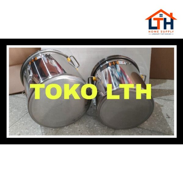 Dandang Panci Stockpot Stainless 30 - 35 - 40 - 45