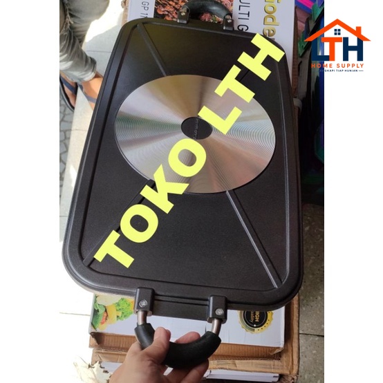 Panggangan Teflon BBQ 2in1 Multi Gril