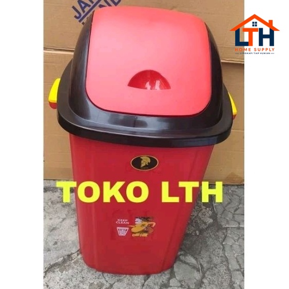 3-686-1.jpg TEMPAT SAMPAH 60 LITER TUTUP SPARTA SEMAR TAIWAN TONG WADAH SAMPAH 60 LTR