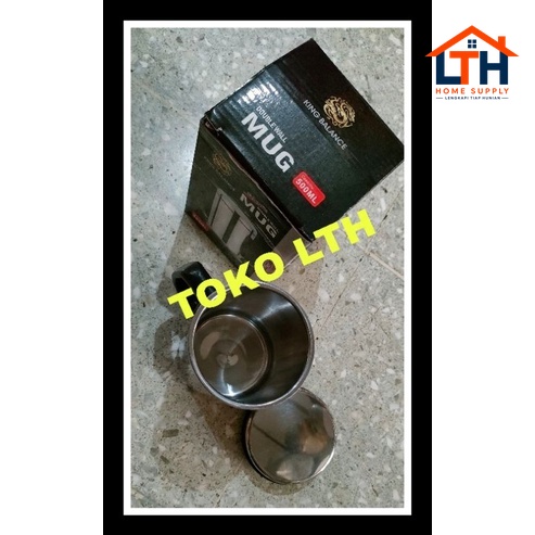 3-688-1.jpg Mug Stainless 8cm - Double Wall