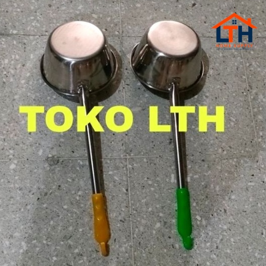 PANCI SUSU GAGANG PANJANG STAINLESS MILK POT PAN GAYUNG STAINLES