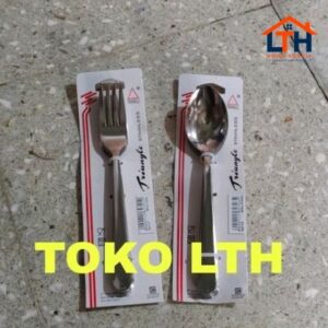 Garpu Makan Tanica Stainless 627-01 - Triangle (6pcs)