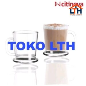 Gelas Gagang Polos Arabica -Citinova (6pcs)