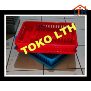 3-733-1.jpg RAK PIRING NAMPAN PLASTIK WARNA PENGERING PIRING GELAS
