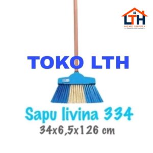 3-743-1.jpg BM 2 SAPU LANTAI PLASTIK LION STAR 334 LIVINA BROOM BM2 LS