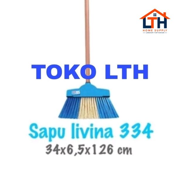 3-743-1.jpg BM 2 SAPU LANTAI PLASTIK LION STAR 334 LIVINA BROOM BM2 LS