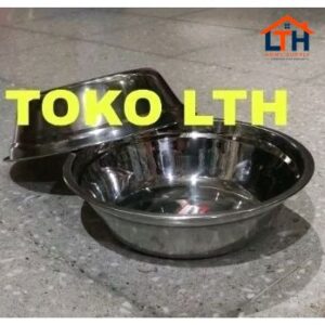 3-768-1.jpg BASKOM 24 CM STAINLESS MANGKOK MANGKUK WASKOM KOBOKAN 24CM