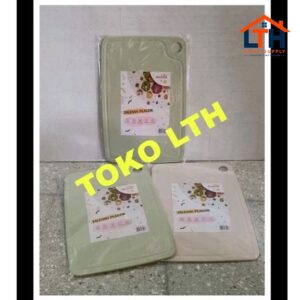 3-777-1.jpg TALENAN PLASTIK WARNA L BESAR CHOPPING BOARD LARGE 521 RED HOUSE