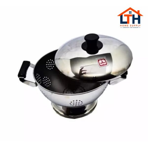 3-79-1.jpg TEMPAT NASI/SANGKU STAINLESS 26CM "YASAKI",MASPION SS-T03