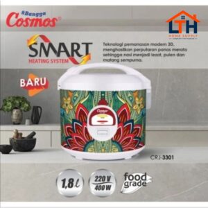 3-801-1.jpg COSMOS MAGIC COM RICE COOKER CRJ 3301 PENANAK NASI 1.8 LITER