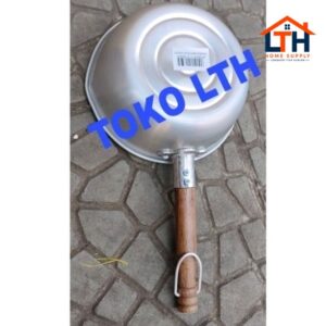 PANCI SUSU MIE GAGANG KAYU MASPION JAWA YUKIHIRA POLOS ALUMINIUM MILK SAUCEPAN