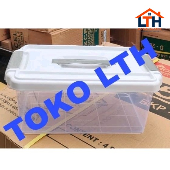 3-826-1.jpg CONTAINER BOX ASTORIA 10 LITER BVC 4 BASIC HOME LS KOTAK PARCEL HAMPERS