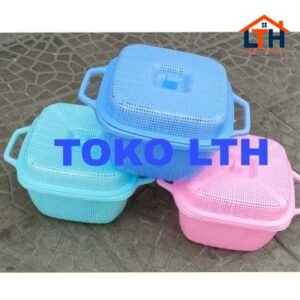 3-846-1.jpg Sangku Plastik Segi+Tutup - Edelweiss