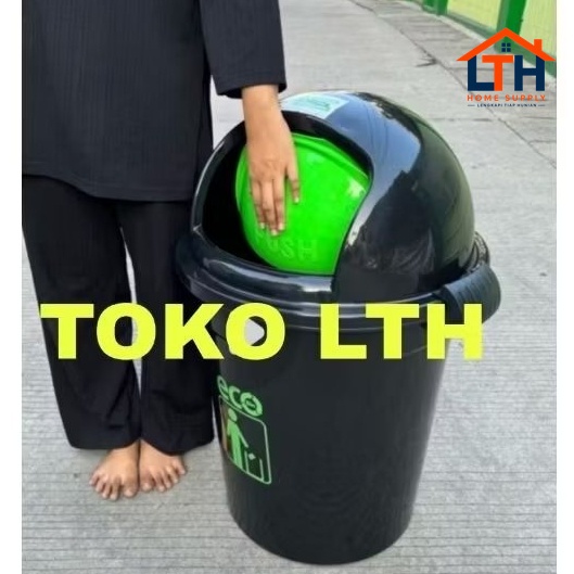 3-853-1.jpg TEMPAT SAMPAH ECO 50 80 LITER BULAT TONG SAMPAH TUTUP PUSH HITAM 9873 9874 ATARI DUSTBIN