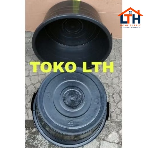 3-874-1.jpg JOLANG HITAM 20 KUPING PLASTIK BAK BASKOM EMBER TINGGI