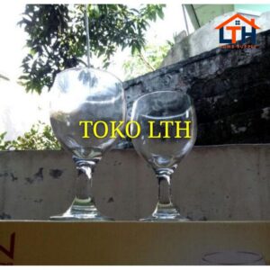 3-9-1.jpg PER 6 PCS GELAS KAKI WINE JUS CAFE ES KRIM CITINOVA ALMOND ST 02-11