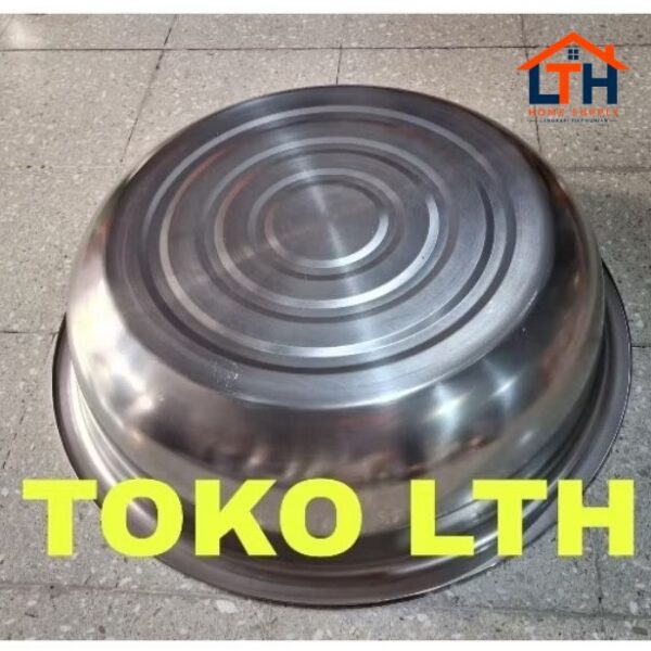 3-904-1.jpg BASKOM STAINLESS 70 BESAR JUMBO WASKOM WADAH EMBER MANGKOK JUMBO