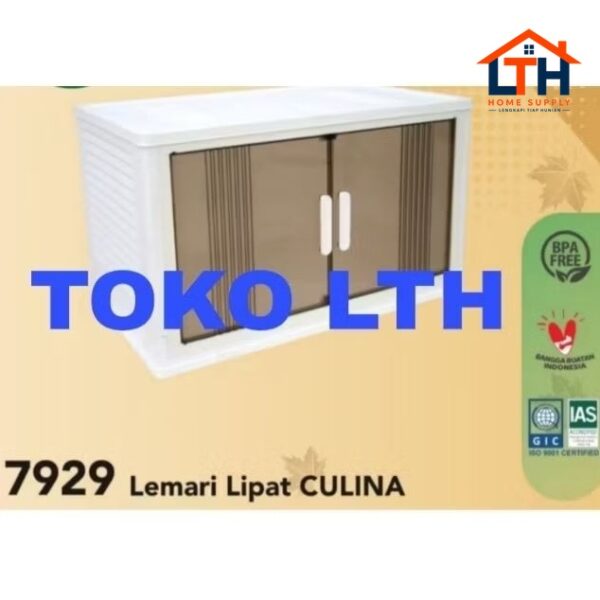 3-905-1.jpg LEMARI LIPAT PLASTIK SERBAGUNA 7929 GREEN LEAF