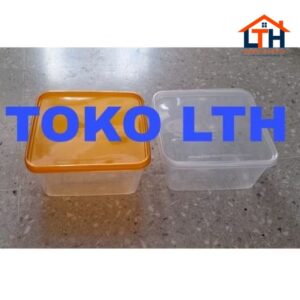 Food Container Square Warna 1500ml - Thinwall  (25pcs)