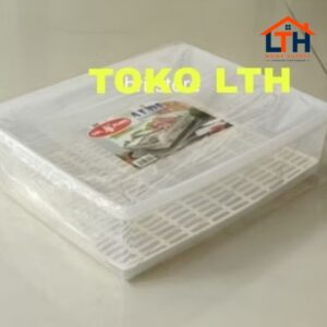 3-911-1.jpg Kotak Box Saringan Aldi Drainer 8.5 Liter Storer Pack Owl Plastik Keranjang Wadah Peniris Pengering Sayur Buah
