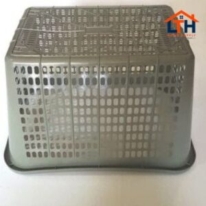 KERANJANG PAKAIAN BAJU LAUNDRY ABU / KERANJANG BAJU KOTOR / KERANJANG PAJERO / RIGEN SERBAGUNA
